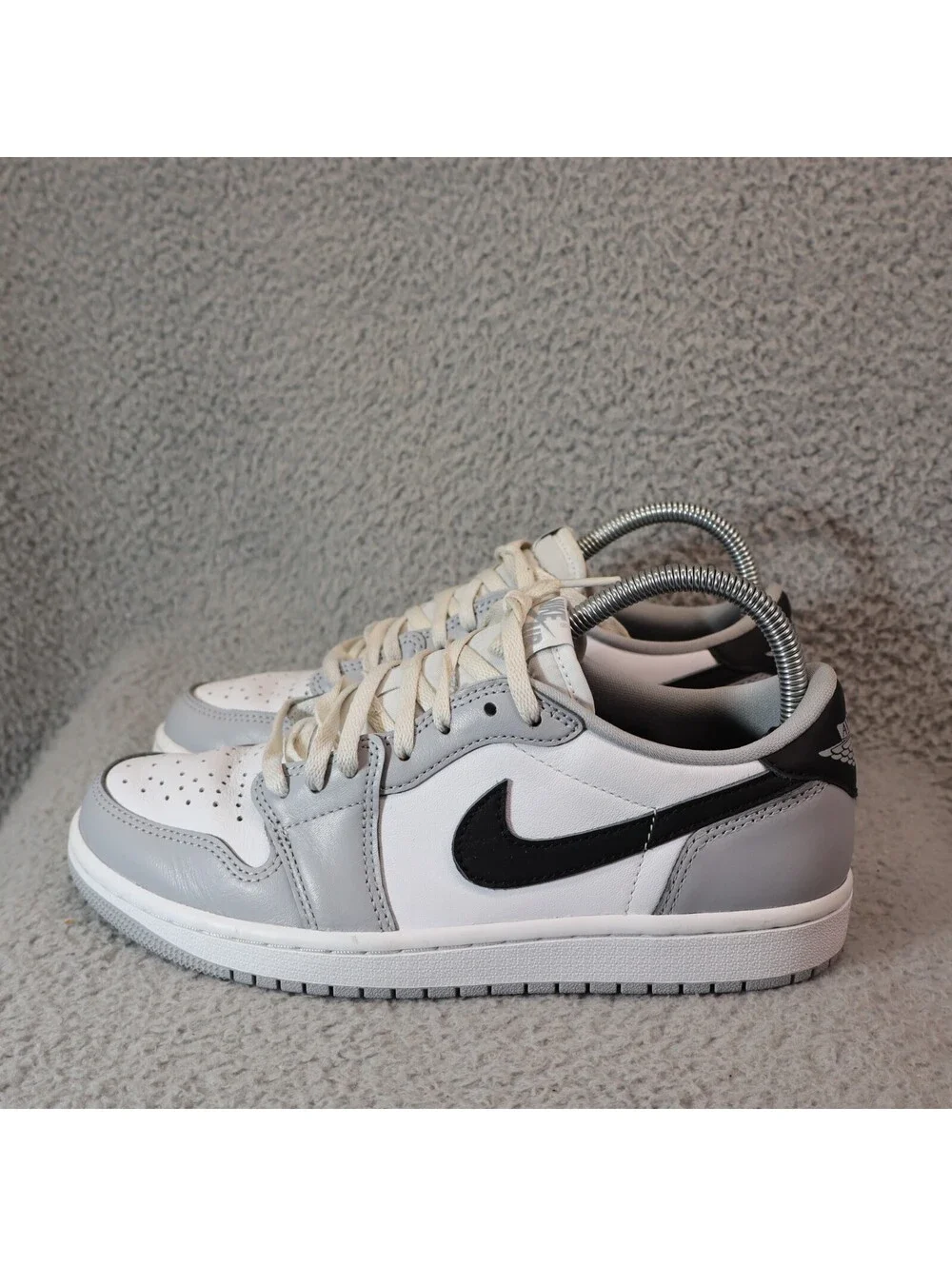 Nike Air Jordan 1 Retro Low OG Barons US Men sz 7 GUC